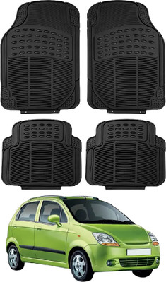 INSURE AUTOMOTIVE Vinyl Standard Mat For  Chevrolet Spark(Black)