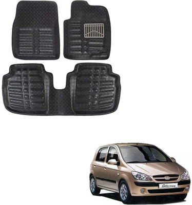 arneja trading company Polyutherine 3D Mat For  Hyundai Getz Prime(Black)