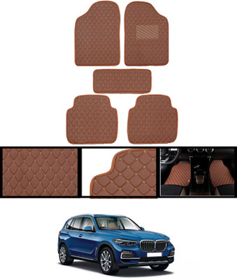 MSNP Leatherite Standard Mat For  BMW X5(Brown)