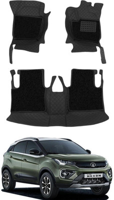 TOFIT ENTERPRISES Leatherite 7D Mat For  Tata Nexon, Nexon EV(Black, Black)