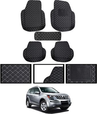 MATIES Leatherite 7D Mat For  Mahindra XUV 500(Black)