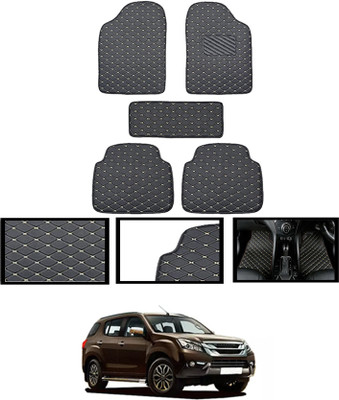 ABJD Leatherite Standard Mat For  Isuzu Universal For Car(Black)