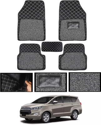 MATIES Leatherite 7D Mat For  Toyota Innova Crysta(Black)