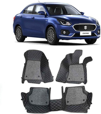 TOFIT ENTERPRISE Leatherite 7D Mat For  Maruti New Dzire(Black)