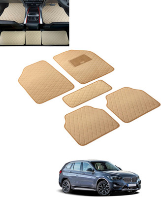 MSNP Leatherite Standard Mat For  Universal For Car(Beige)