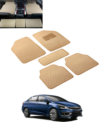 MSNP Leatherite Standard Mat For  Ciaz(Beige)