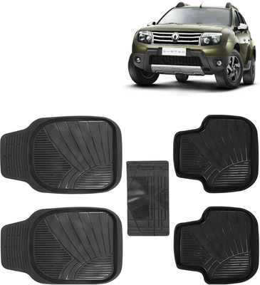 Kingsway PVC Tray Mat For  Renault Duster(Black)