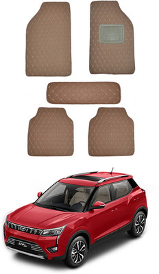 MATIES Leatherite Standard Mat For  Universal For Car(Brown)