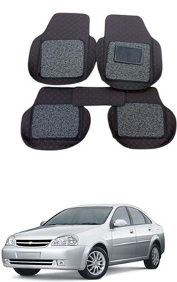 Autocom Leatherite 7D Mat For  Chevrolet Optra(Black)