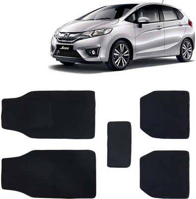 Kingsway Fabric Standard Mat For  Honda Jazz(Black)