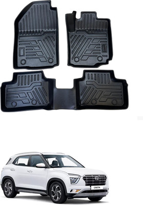 Arnejae TPV 9D Mat For  Hyundai Creta(Black)
