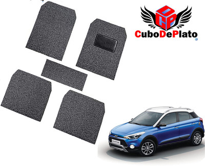 CuboDePlato PVC, Nylon Standard Mat For  Hyundai i20 Active(Grey)