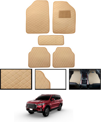 CCMM Leatherite Standard Mat For  MG Gloster(Beige)