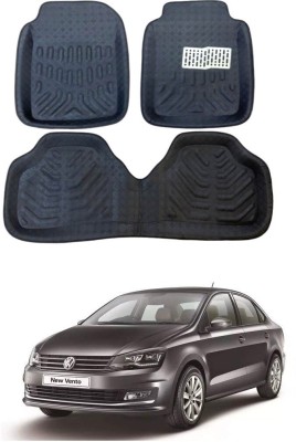 ARNEJA Polyutherine 3D Mat For  Volkswagen Vento(Black)