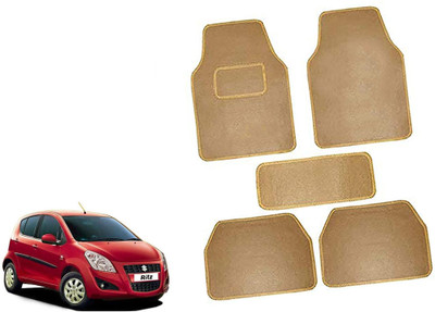 AUTO PEARL Polyester Standard Mat For  Maruti S-Cross(Beige)