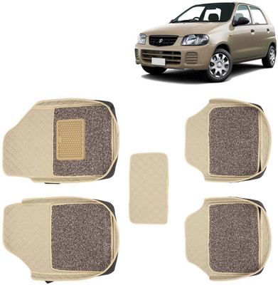 Kingsway Leatherite 7D Mat For  Maruti Suzuki Alto(Beige)