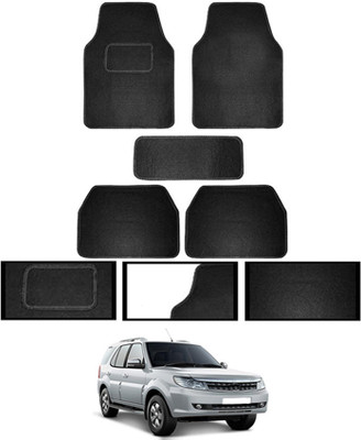 MATIES Fabric Standard Mat For  Tata Safari Storme(Black)