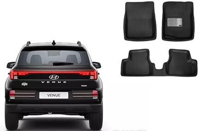 Autorepute PVC 5D Mat For  Hyundai Venue(Black)