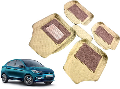 AUTO PEARL Leatherite 7D Mat For  Tata Tigor(Beige)