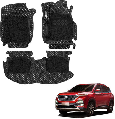 COSMOGEAR Leatherite 7D Mat For  MG Hector(Black)