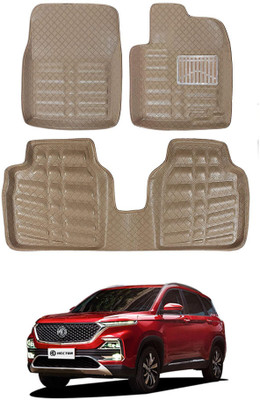 MATIES Plastic 5D Mat For  MG Hector(Beige)