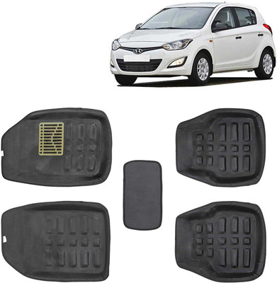 Kingsway PVC 3D Mat For  Hyundai i20(Black)