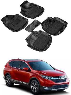 Autocom Leatherite 7D Mat For  Honda CR-V(Black)