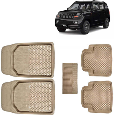 Kingsway PVC Tray Mat For  Mahindra TUV 300(Beige)