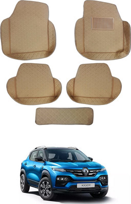 MATIES Leatherite 7D Mat For  Renault Kiger(Beige)