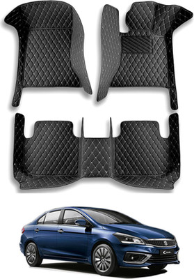 MATIES Leatherite 7D Mat For  Maruti Suzuki Ciaz(Black)