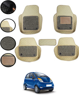 ABJD Leatherite 7D Mat For  Tata Nano(Beige)