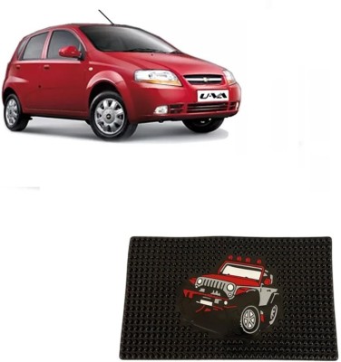 ARNEJA Rubber Standard Mat For  Chevrolet Aveo U VA(Black)