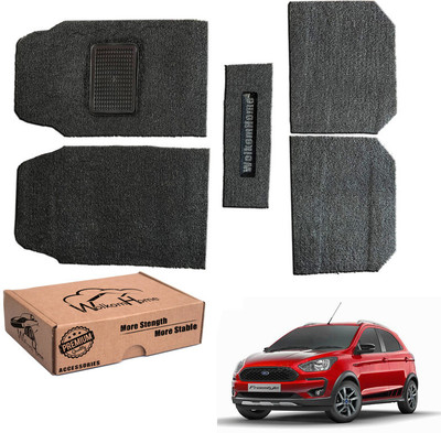 WolkomHome PVC Standard Mat For  Universal For Car(Black)