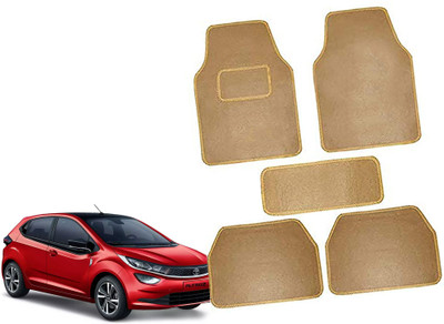 AUTO PEARL Polyester Standard Mat For  Tata Altroz(Beige)