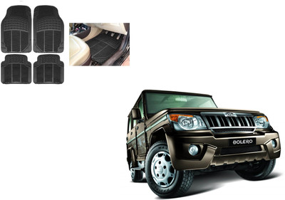 ROSHNEER ENTERPRISES Rubber Standard Mat For  Mahindra Bolero(Black)