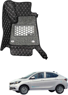COSMOGEAR Leatherite 7D Mat For  Tata Tigor EV(Black)