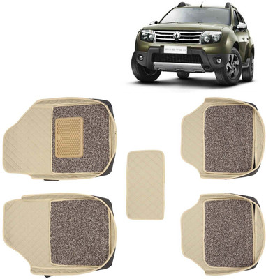 Kingsway Leatherite 7D Mat For  Renault Duster(Beige)