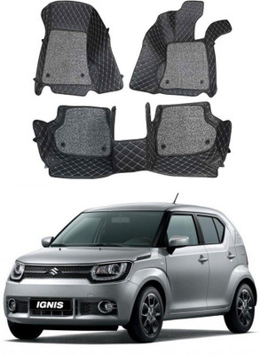 KUNTAIL ENTERPRISES Leatherite 7D Mat For  Maruti Suzuki Ignis(Black)