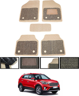 MSNP Leatherite 7D Mat For  Hyundai Creta(Beige)
