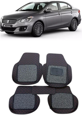 arneja trading company Leatherite 7D Mat For  Maruti Suzuki Ciaz(Red, Black)