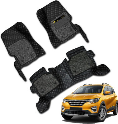 Mecarnic Leatherite 7D Mat For  Renault Triber(Black)