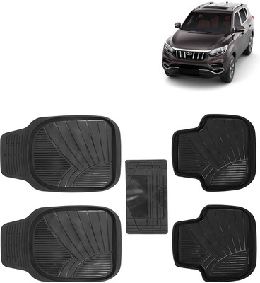 Kingsway PVC Tray Mat For  Mahindra Alturas G4(Black)