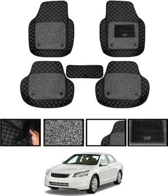 ABJD Leatherite 7D Mat For  Honda Accord(Black)