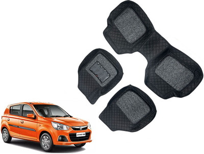 AUTO PEARL Leatherite 7D Mat For  Maruti Alto K10(Black)