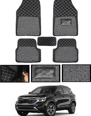 MSNP Leatherite 7D Mat For  Kia Seltos(Black)