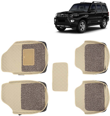 Kingsway Leatherite 7D Mat For  Mahindra Scorpio(Beige)
