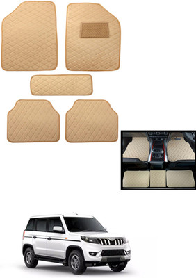 MATIES Leatherite Standard Mat For  Mahindra Bolero Neo(Beige)