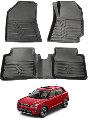 AYW PVC Tray Mat For  Mahindra XUV 300(Black)