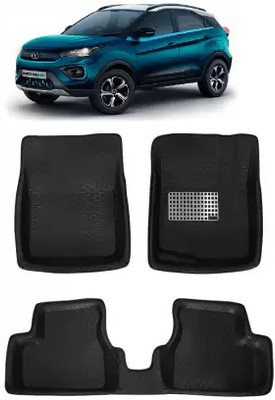 Frap PVC 5D Mat For  Tata Nexon EV(Black)