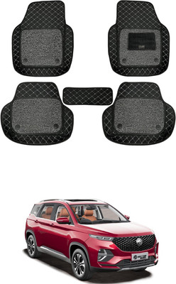 RKPSP Leatherite 7D Mat For  MG Hector Plus(Black)